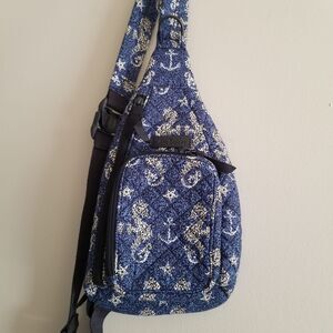 Vera Bradley Seahorse Mini Sling Bag